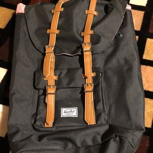 Black Herschel Backpack